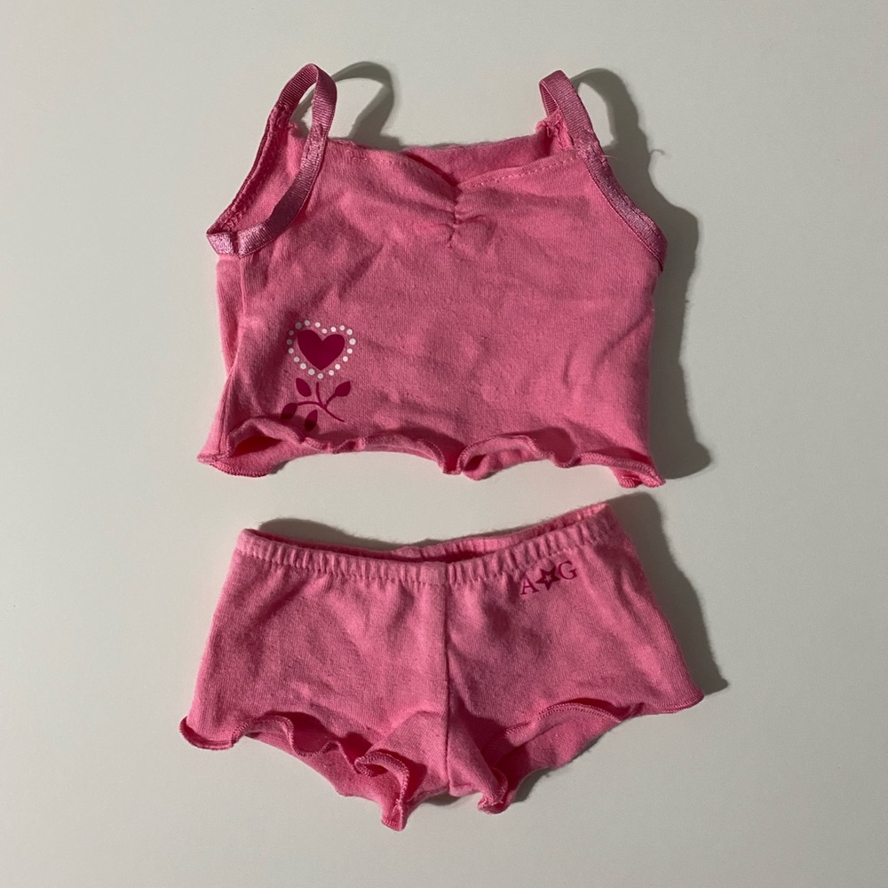 American Girl Doll Tank and Shorts set